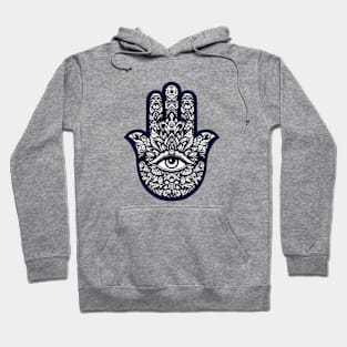 Hamsa Hand of Fatima Protection Hoodie